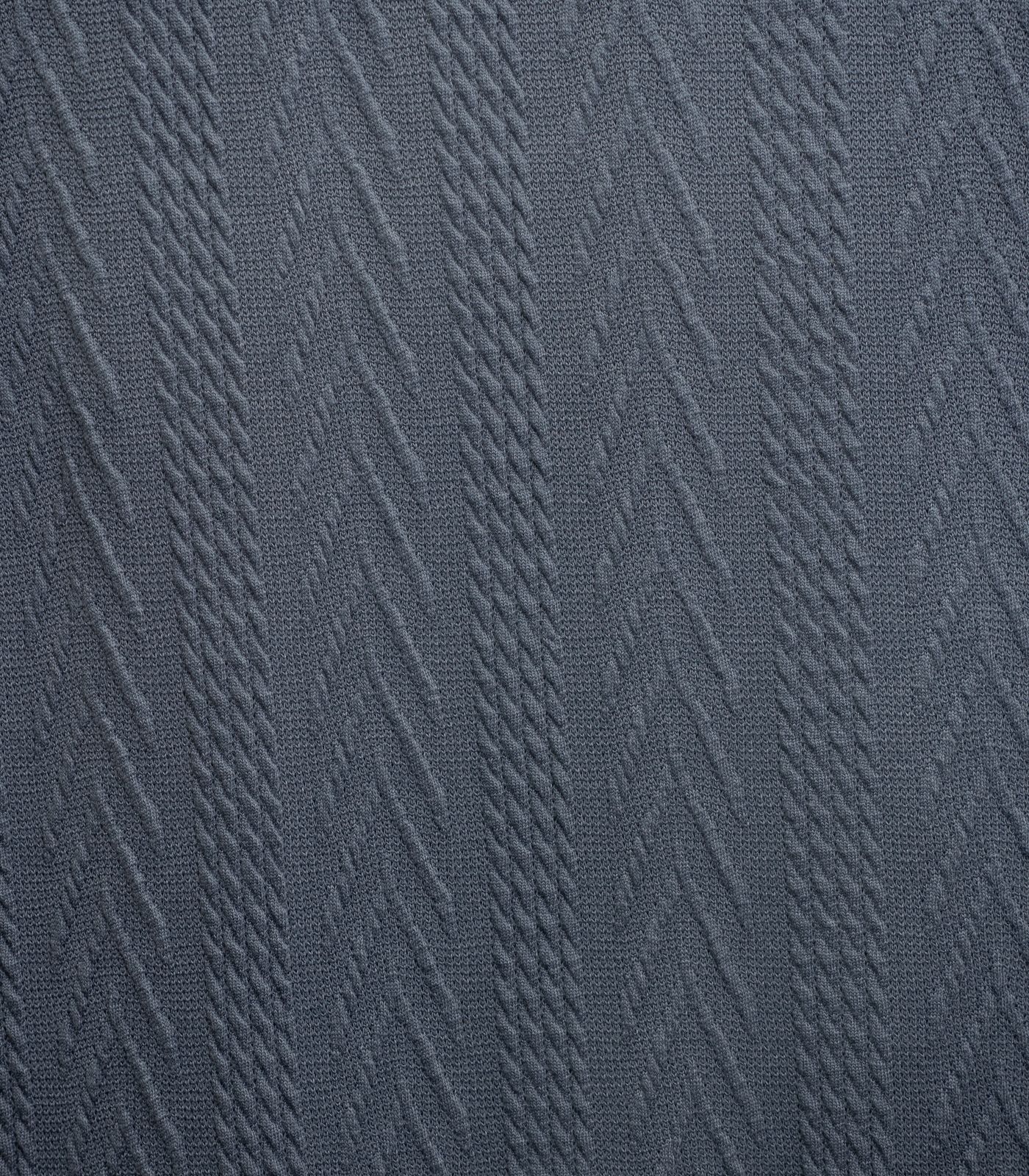 Grey Solid Cable Knit Sweater Olga's Closet