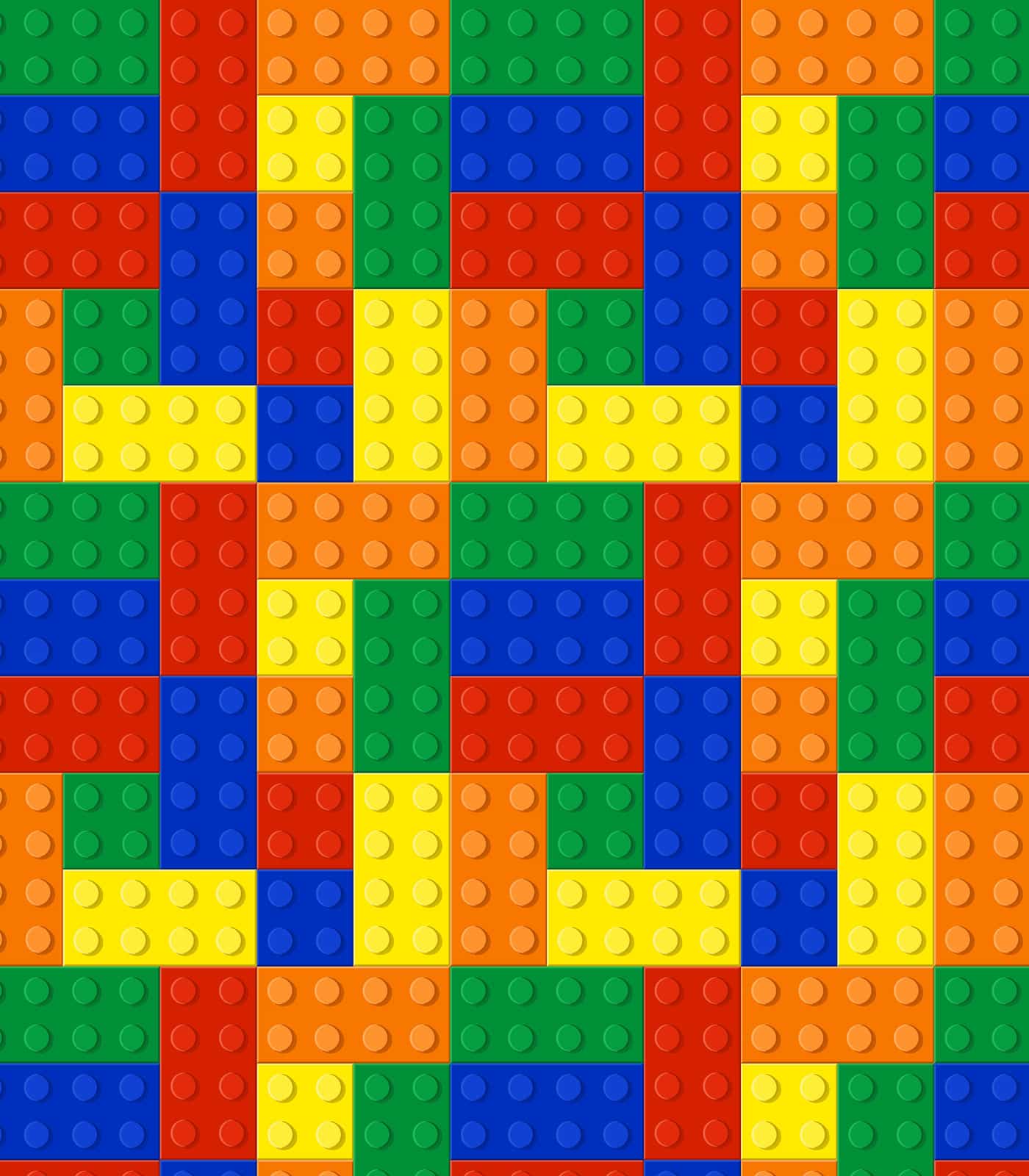 Bright Multicolor Building Blocks Exclusive Print – Olga's Closet
